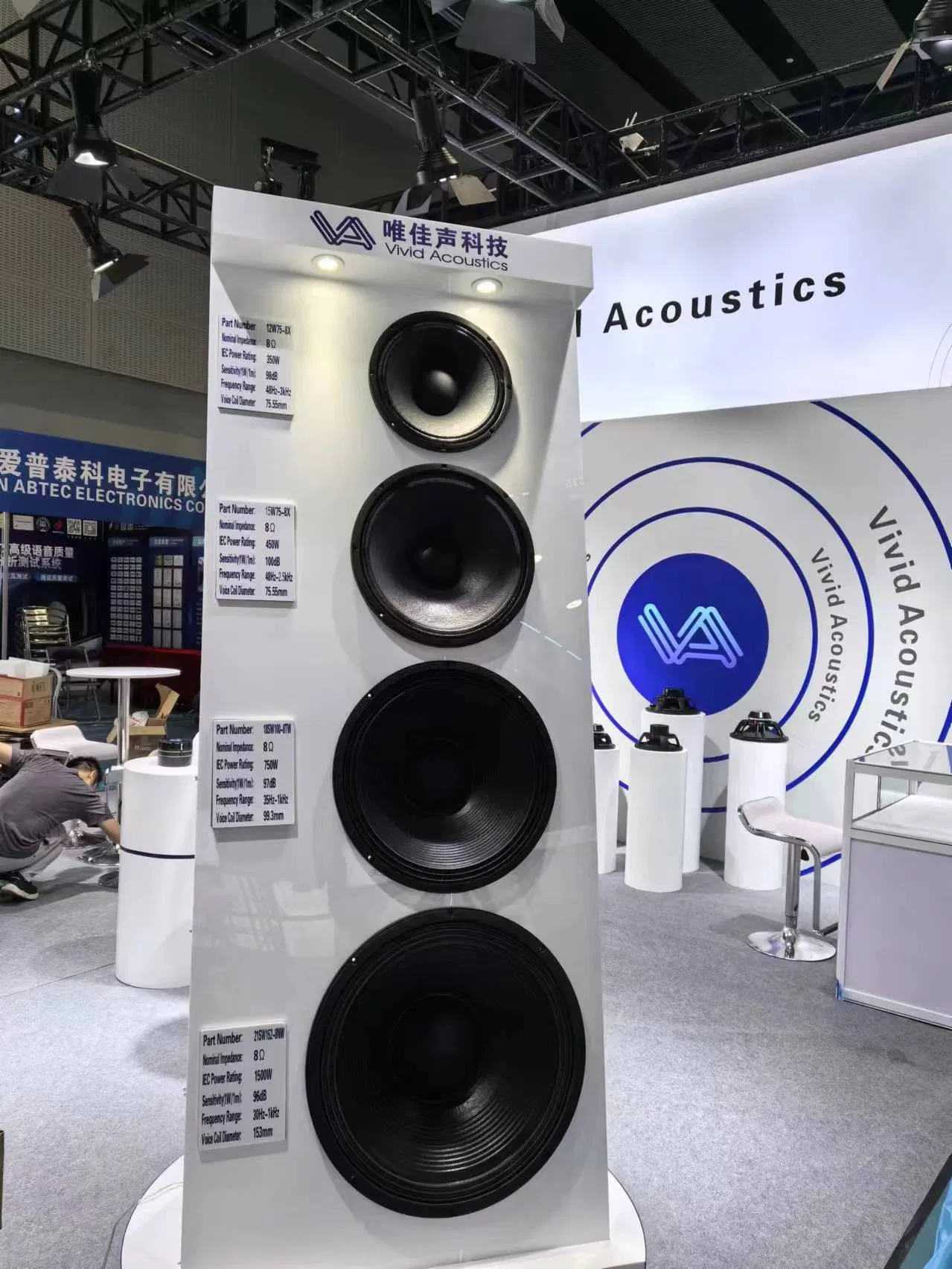 08W50-8nxh 8 Inch Neo Woofer with 250W Power