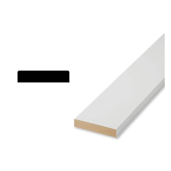 9/16 in. X 3-1/4 in. X 96 in. Primed Solid Pine Finger-Jointed or MDF Base Moulding Skirting Board Baseboard