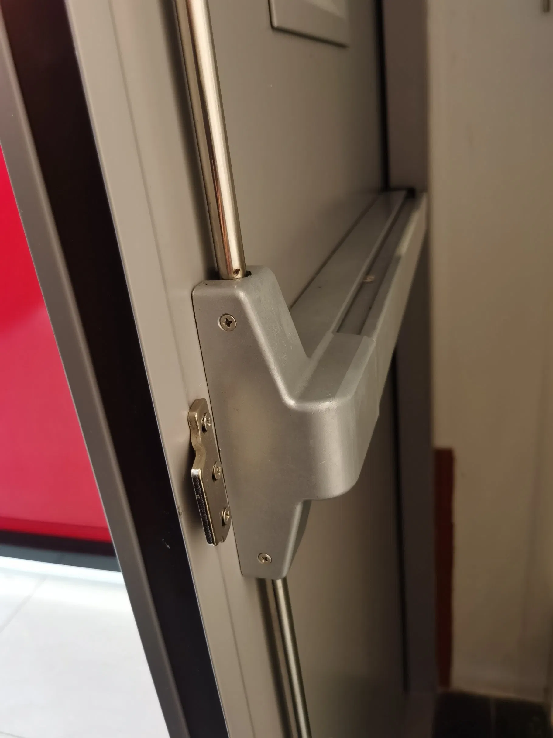 China Cheap Price Hospital Operating Room Hermetic Hinged Double Fire Exit Steel Doors