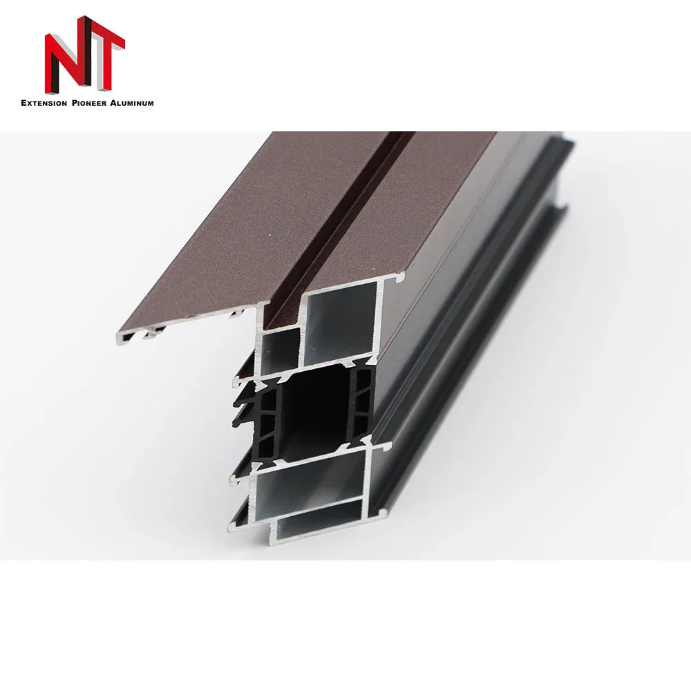 Nt European Standard Aluminum Profile 6ooo Series Thermal Break Roof Window Profile Custom Cutting Processing Service