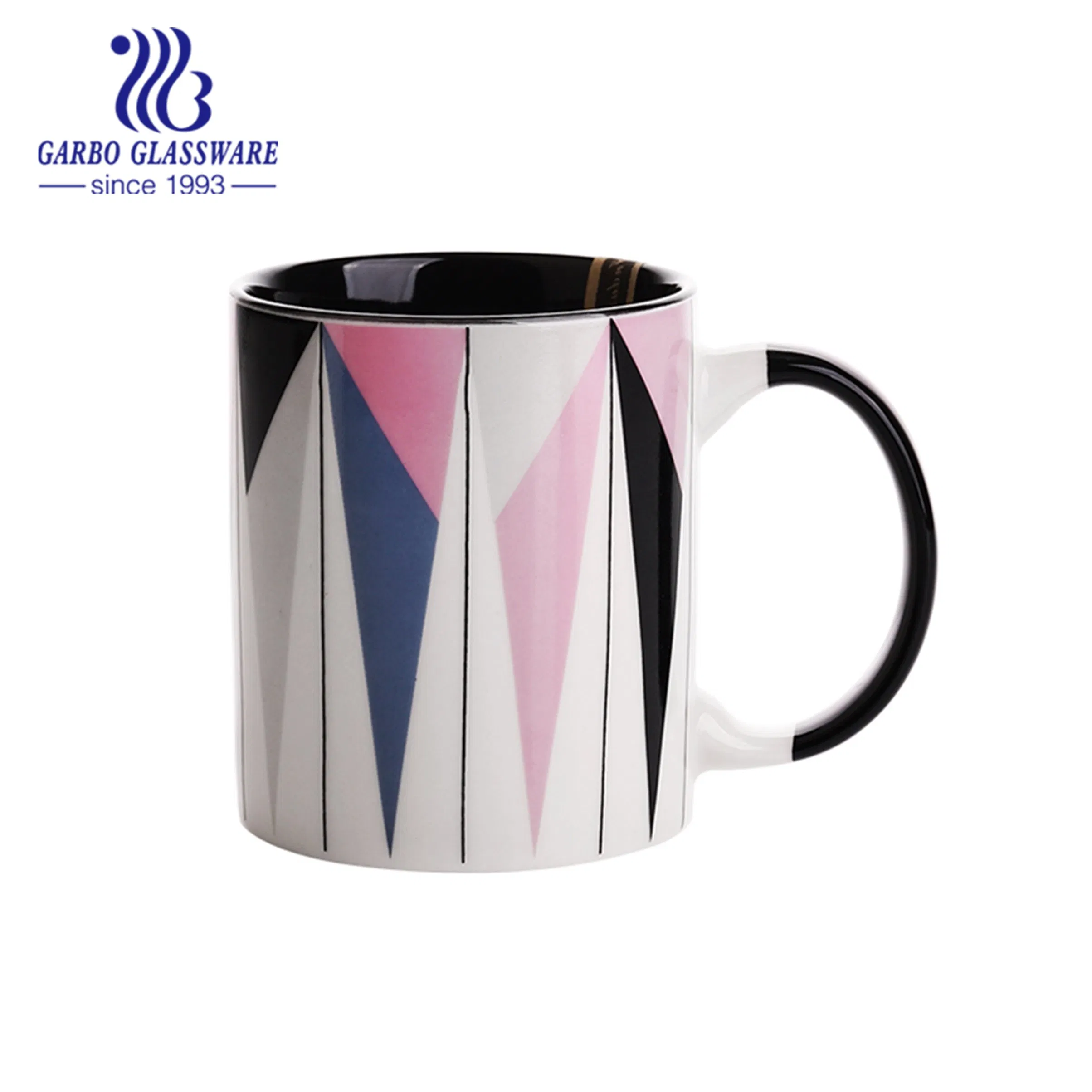 Customized Ceramic Mug Coffee Mug Porcelain Mug Tea Cup Travel Mug with Glazed Print Logo Wholesale Porcelain Mug