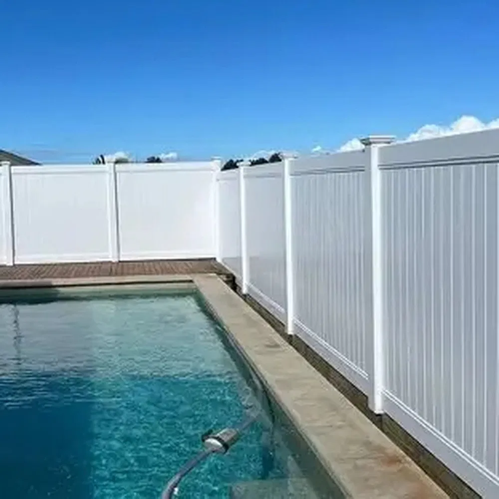 Safe Vulnerable 8651 PVC Privavy Fence for Villa Perimeter Fencing