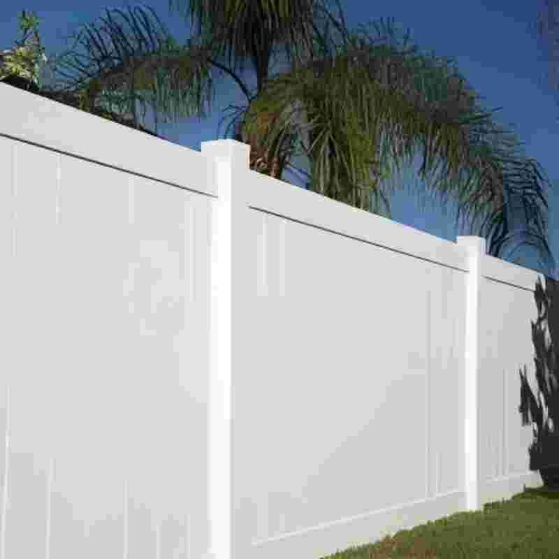 Hot Sale Plastic Vinyl PVC Garden Fence Panel Security Privacy Fence