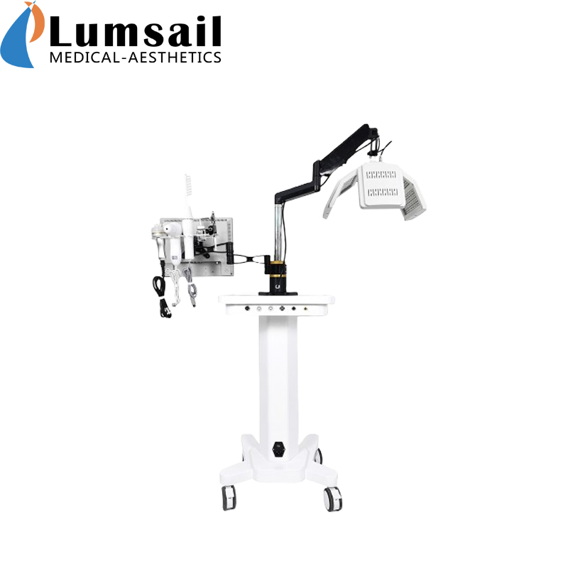 Diode Laser Hair Regrowth Machine with Visual Screen and Massage Comb