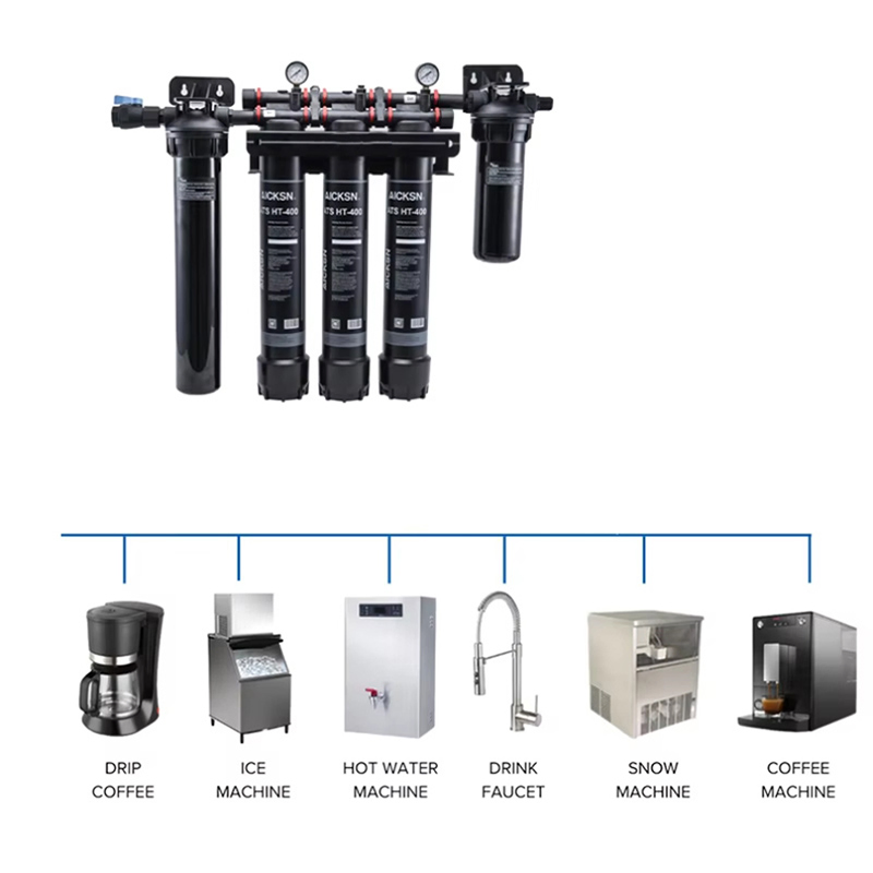 High Flow Water Filter for Coffee Ice Quick Change House Water Filter