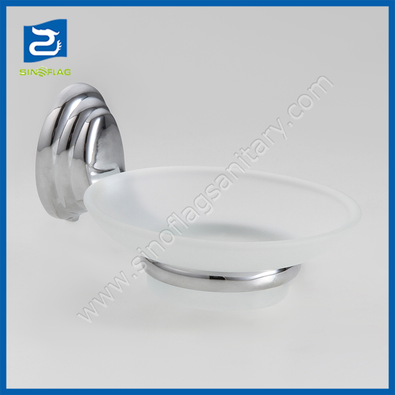 Chinese Wholesale Bathroom Metal Glass Hand Manual Liquid Soap Dispenser