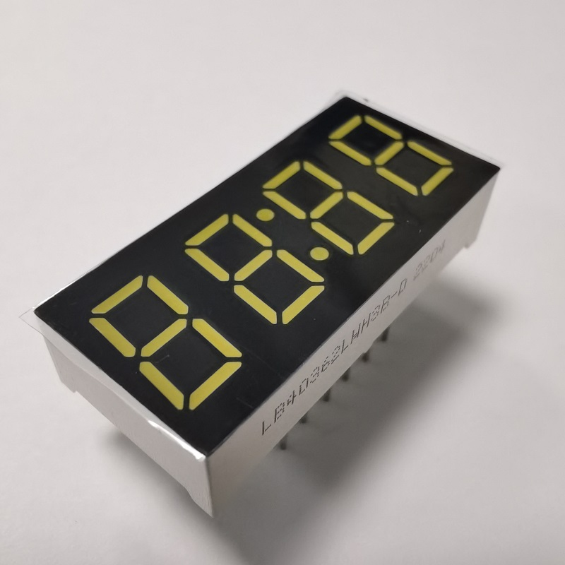 White 4 Digit 7 Segment LED Display Common Anode for Temperature
