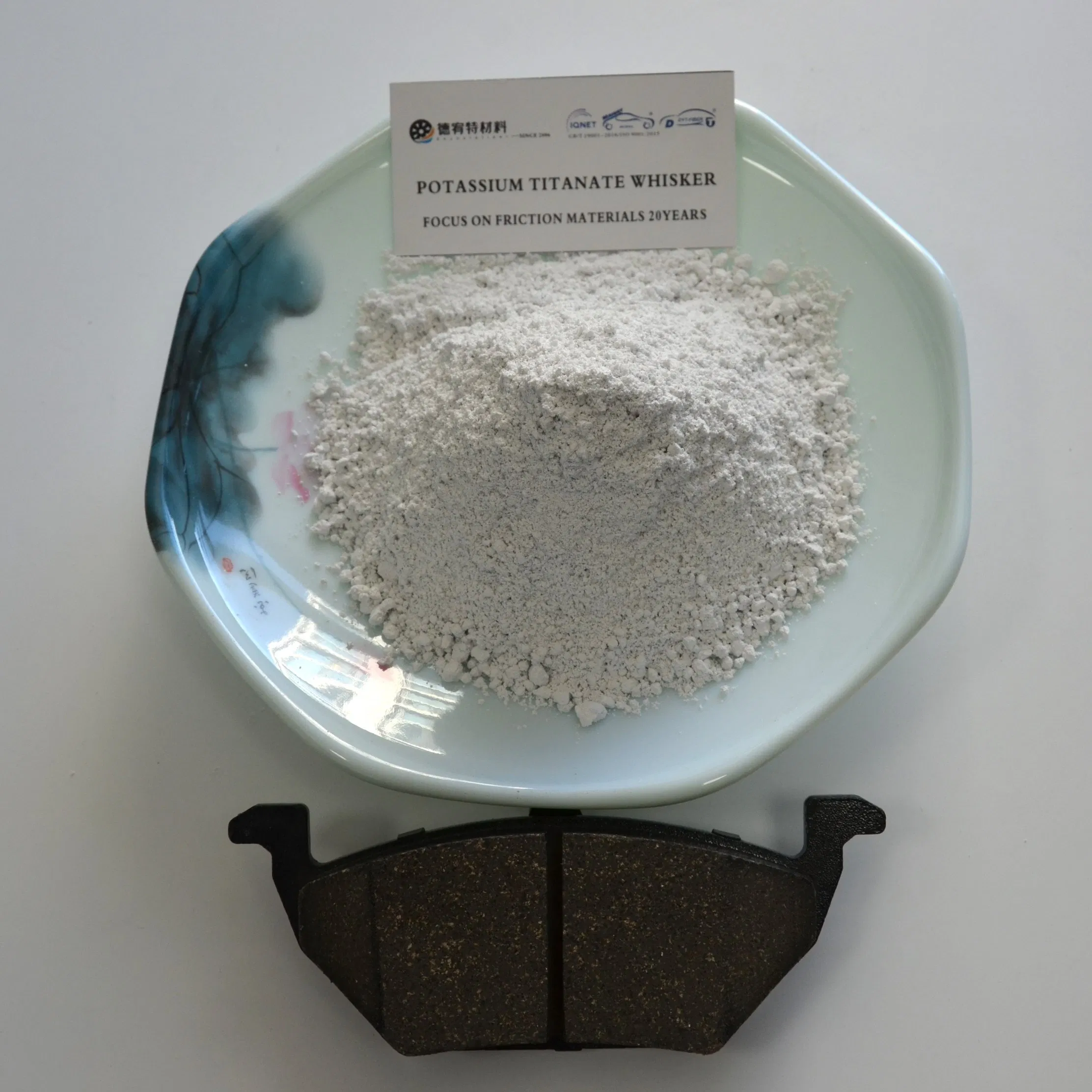 Mineral Fiber Mf-1025 and Potassium Titanate Salt Flakes for Manufacturing Brake Lining