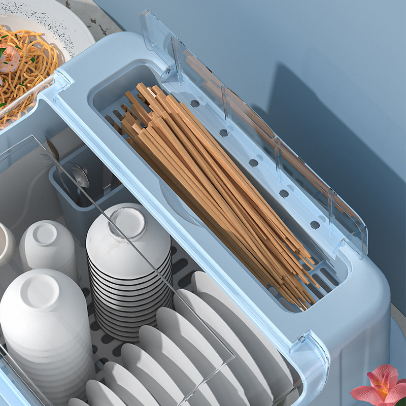 Контейнер для хранения на кухне с крышкой и сушилкой RA-7