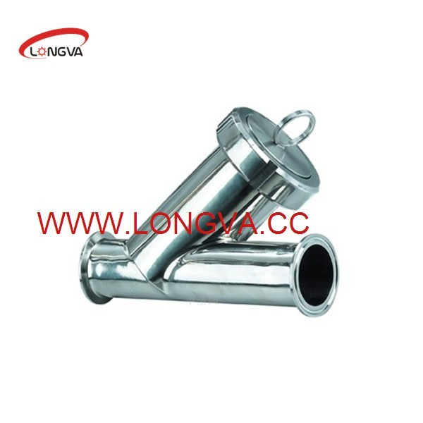 Sanitary Stainless Steel Y-Type Strainer Made of 316
