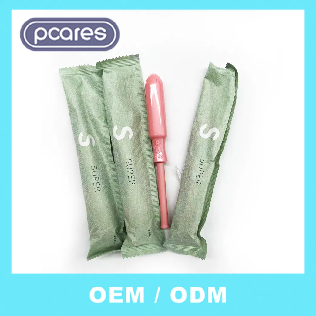 Hot Biodegradable Tampon Menstruation Organic Feminine Sanitary Hygiene Product Cotton Tampons