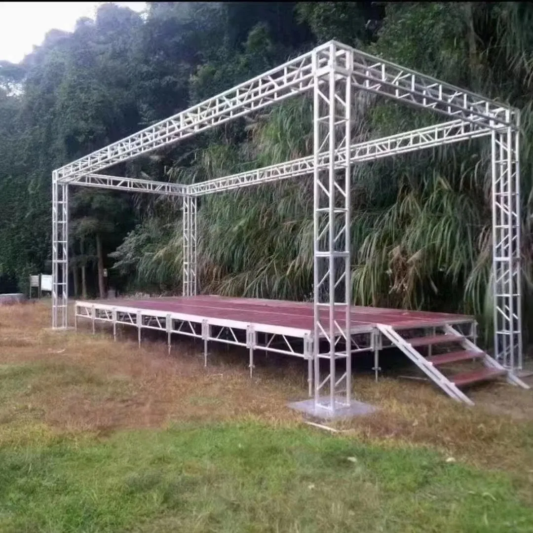 Aluminum Truss System with Roof for Outdoor Events and Concerts