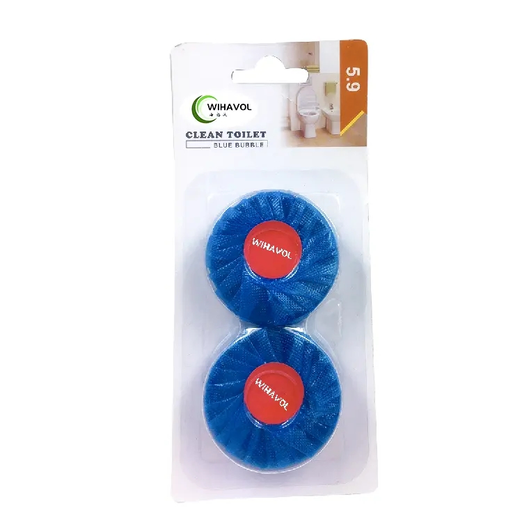 Toilet Air Freshener 50g Toilet Cleaning Ball Sterilization Deodorant Blue Bubble