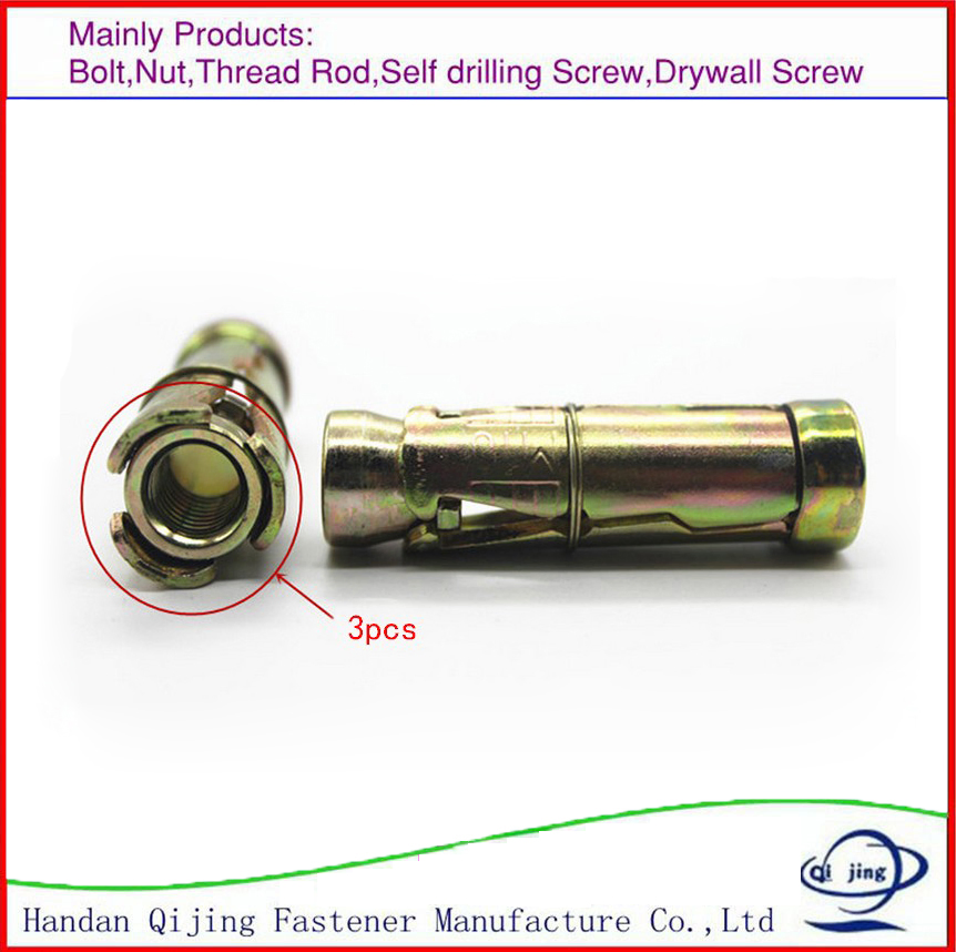 Анкерный болт клиновой Yzp для бетона, 3-4 шт.