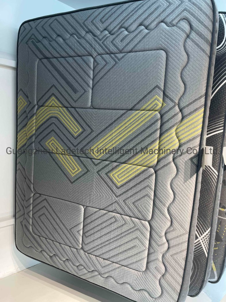 Mattress Jacquard Single Needle Topper Quilted Fabric