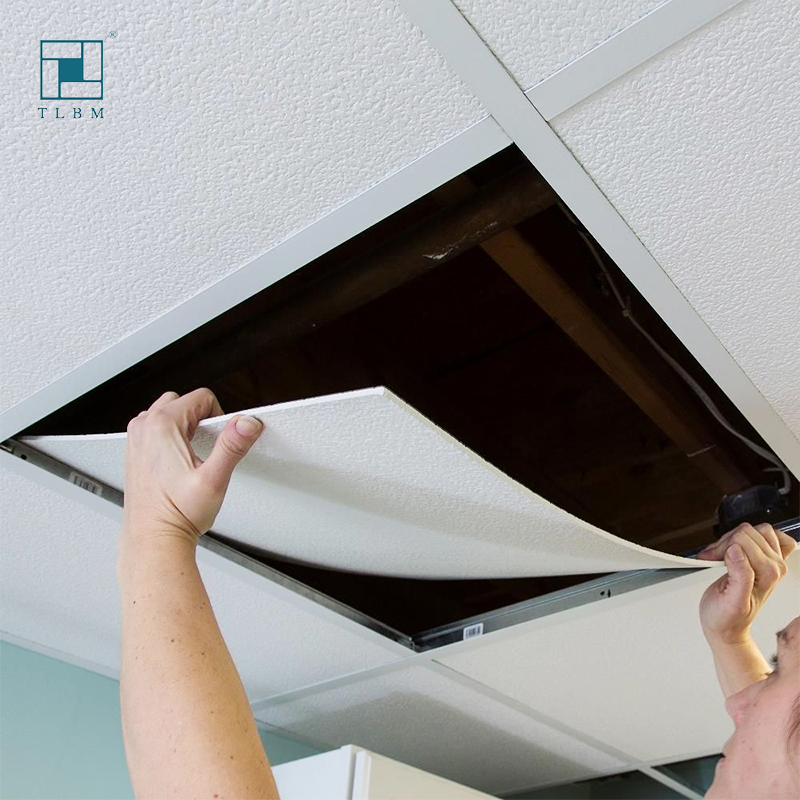 Acoustic Decorative False Ceiling Acoustic Mineral Fiber Ceiling Board