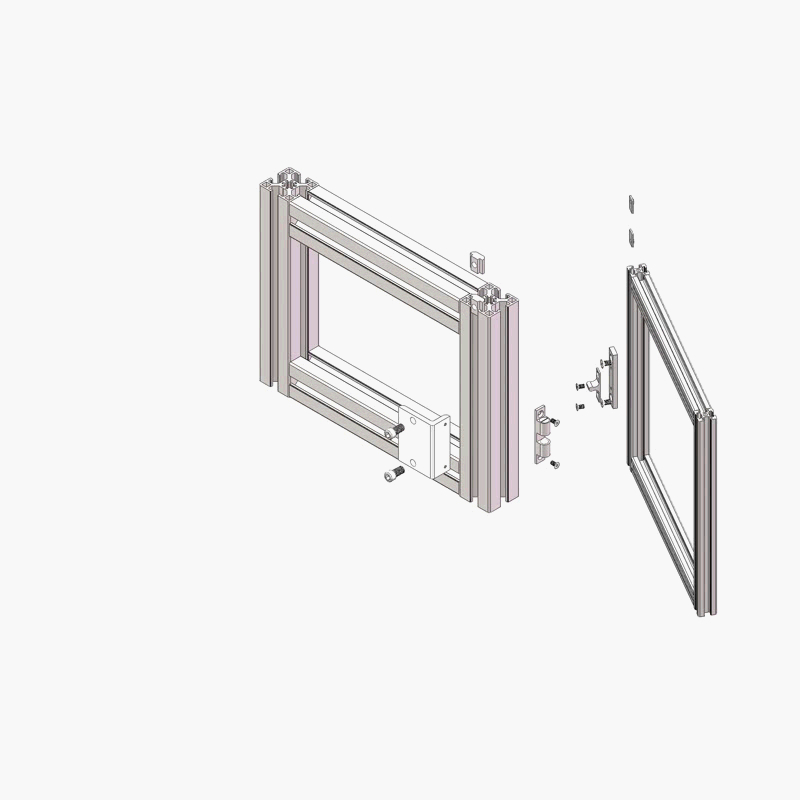 China Manufacturer RoHS ODM OEM 3147 40A Tension Ball Latch Metal Bronde Hardware for Aluminum Profile (40)
