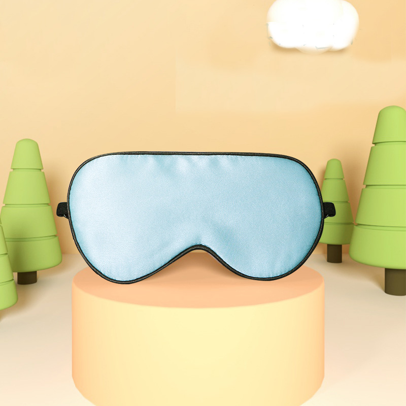 Children′ S Silk Eye Mask Mulberry Silk Cute Nap Sleep Breathable Adjustable Silk Eye Mask