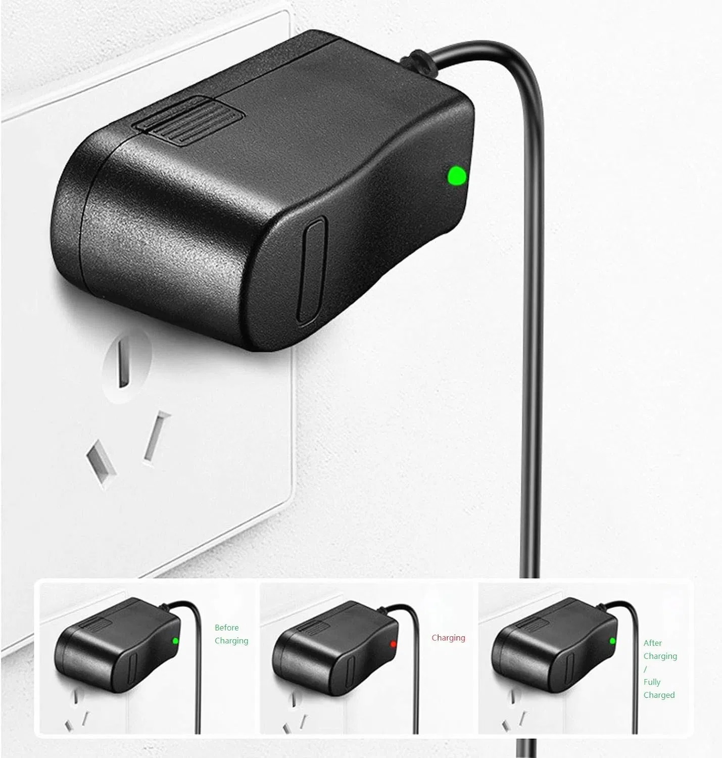 Зарядное устройство 12.6В 1А для литиевых аккумуляторов