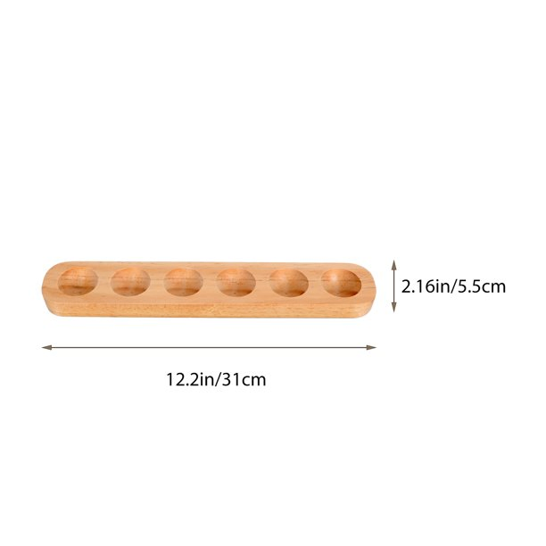 Wooden Egg Storage Tray Egg Storage Plate Simple Egg Storage Holder