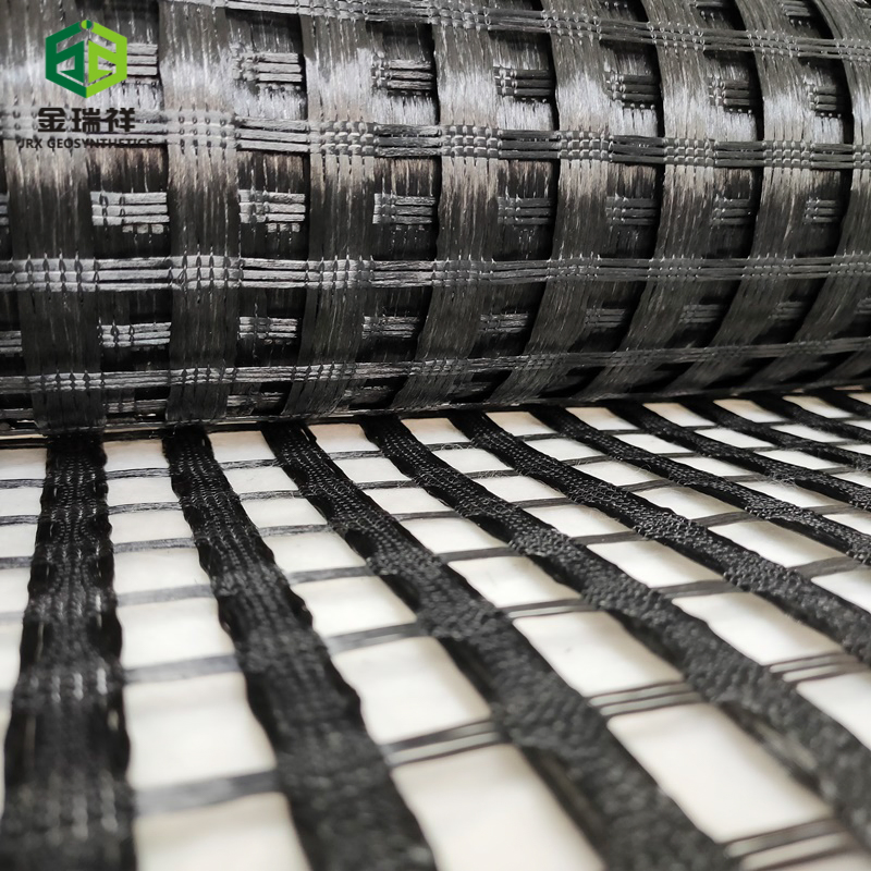 Plastic Biaxial Uniaxial PP Polypropylene Polyester Fiberglass HDPE Geogrid Combi Grid Geogrid Price