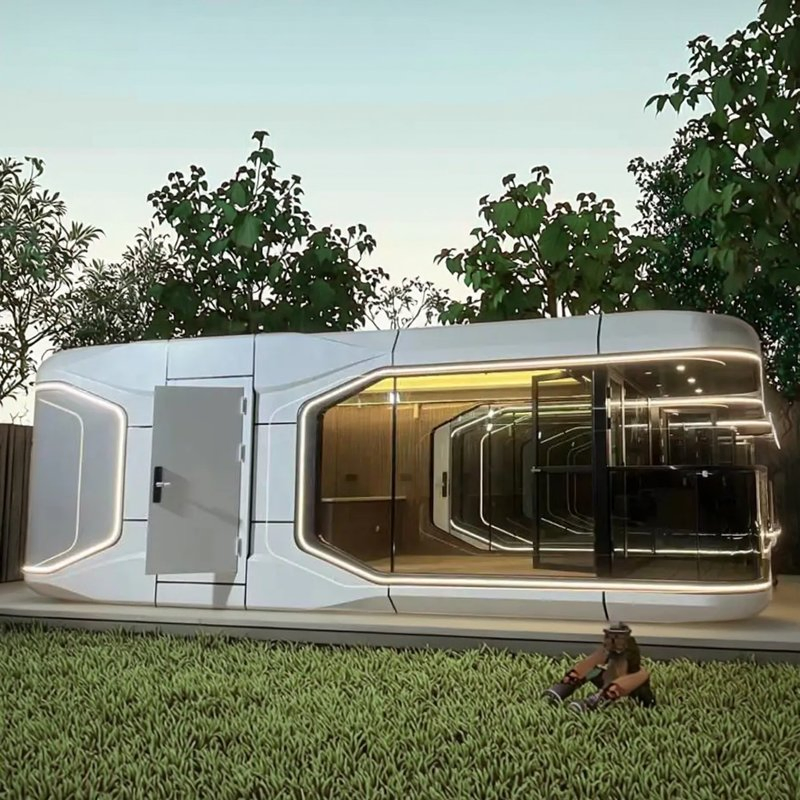 Rapid-Deployment Steel Capsule Housing for Disaster Relief & Camps