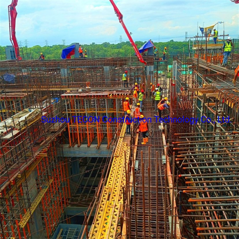 Tecon Steel Construction Cuplock Frame Ringlock Shoring Prop Aluminum Scaffolding