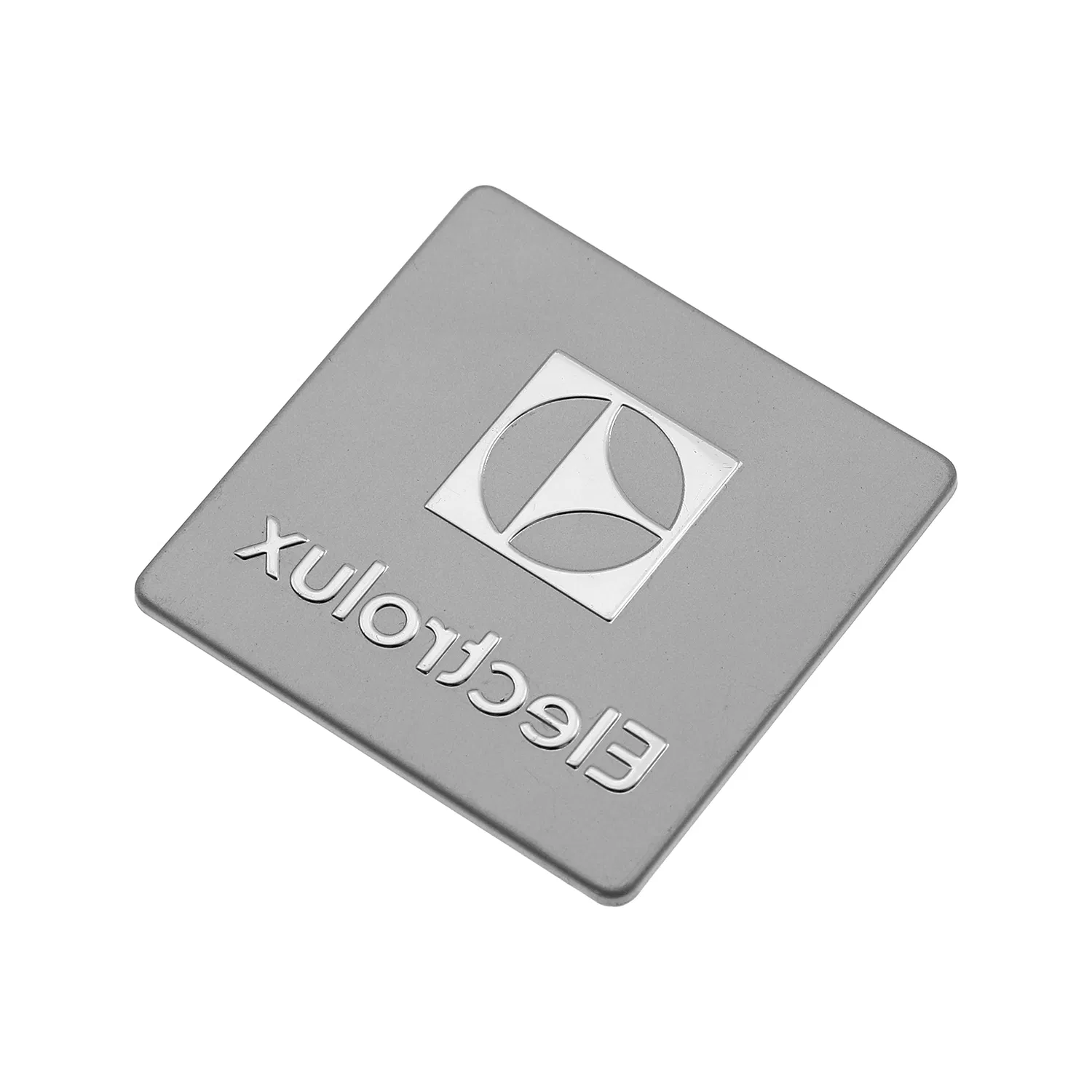 Elegant Aluminum Name Badge with Distinctive Branding for Professionals