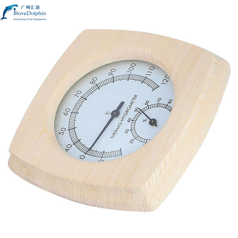 Wooden Sauna Hygrothermograph Thermometer Measurement Sauna Accessories