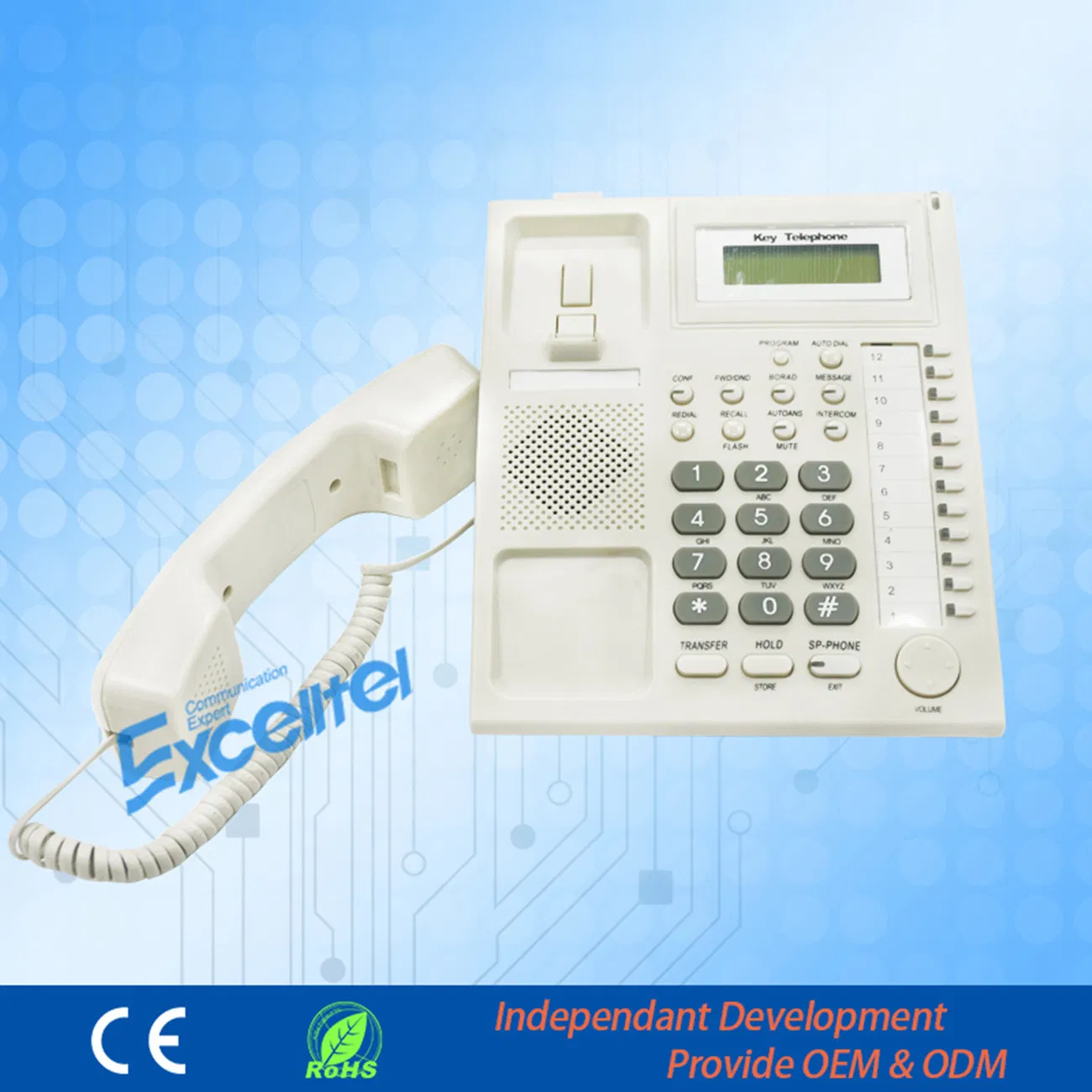 Exclusive Key Telephone for PBX Keyphone pH201