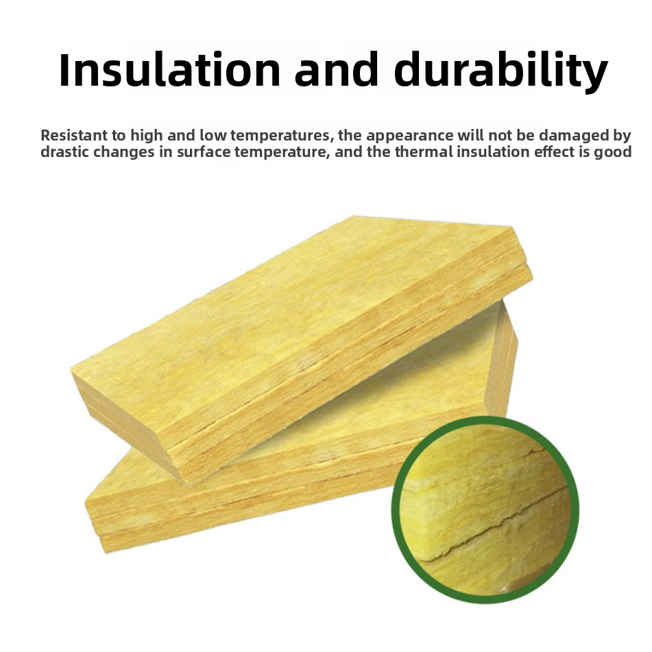 Efficient Formaldehyde-Free Glass Wool Board for Industrial Thermal Protection