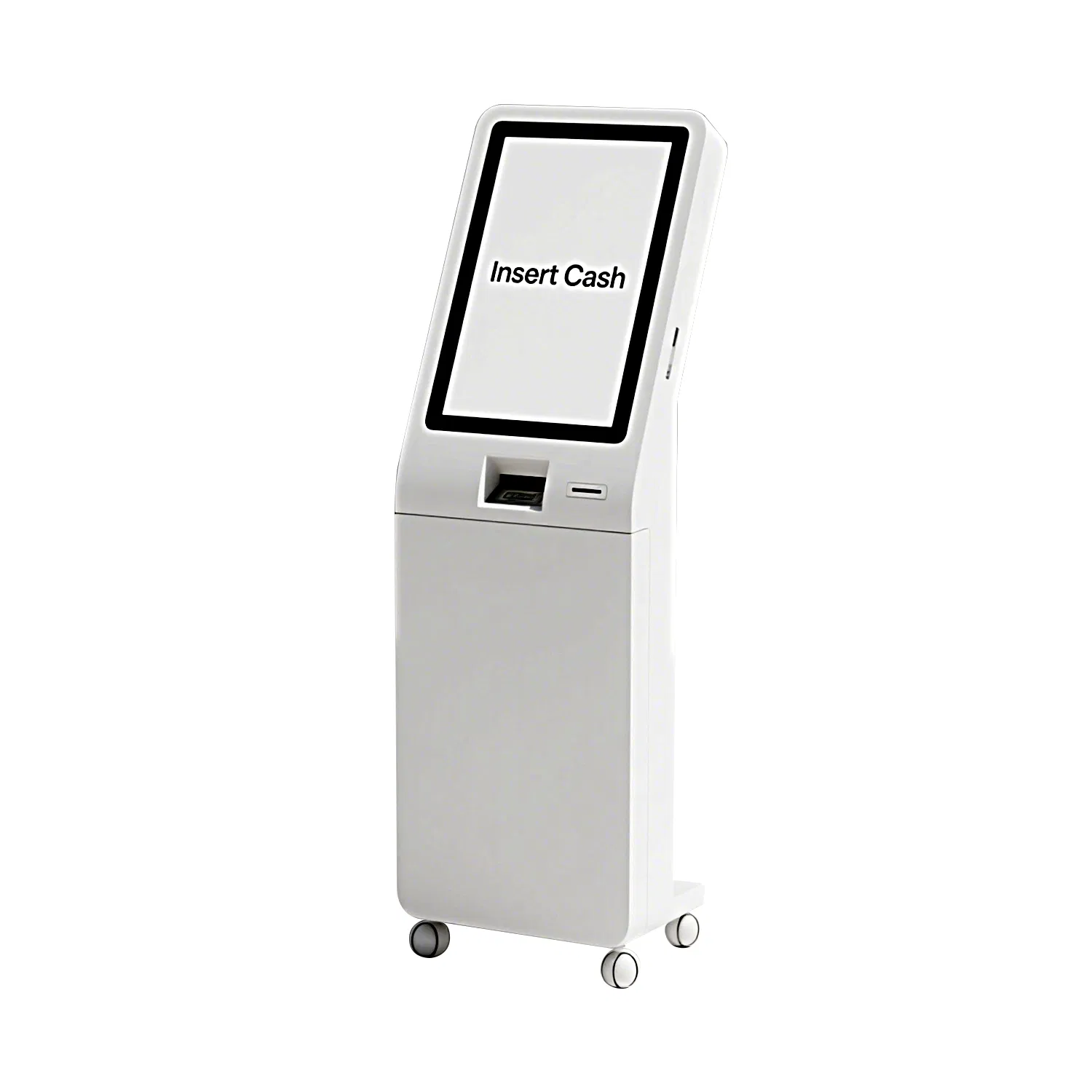 Heavy-Duty Steel Kiosk Case Assembly Sheet Metal Enclosure Supplier Self-Ordering Indoor Advertising Payment Kiosk