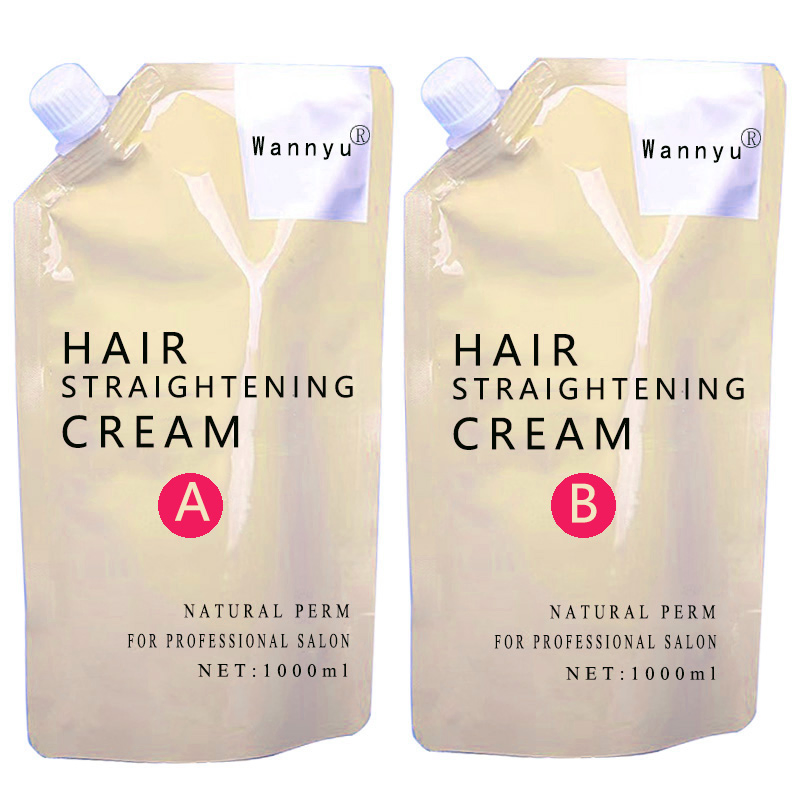 Best Quality Anti Hair Dry Anti Damaged Hair Straightening Perm Cream Milk Color for Any All Types Hair Texture