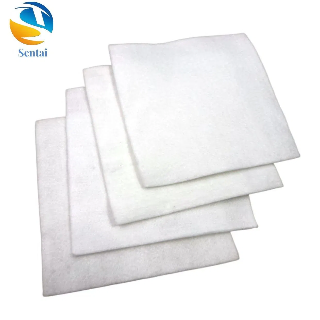 Polypropylene Hot Pressed Geotextile with High Strength and Corrosion Resistance, Suitable for Reinforcing Geotextiles in Highways and Railways CE ISO9001 Cert