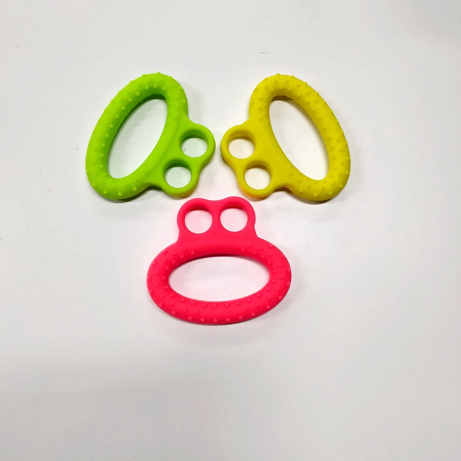 High Quality Finger Exerciser Silicone Grip Strength Finger Trainer Ring for Senior