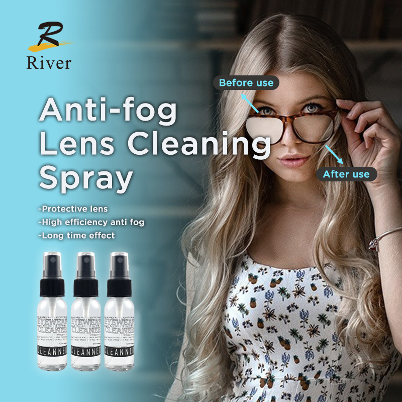30ml Glasses Antifog Spray for Goggles Anti-Fog Lens Cleaning Spray Lens Cleaner