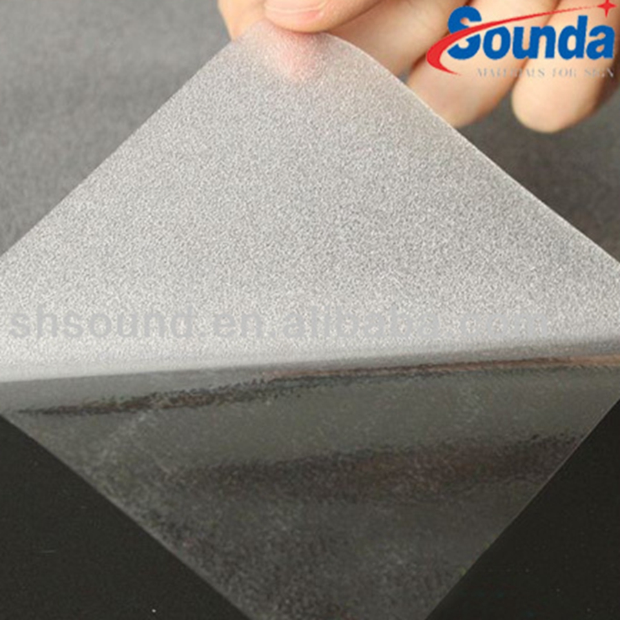 Transparent and Black PVC Glass Window Film