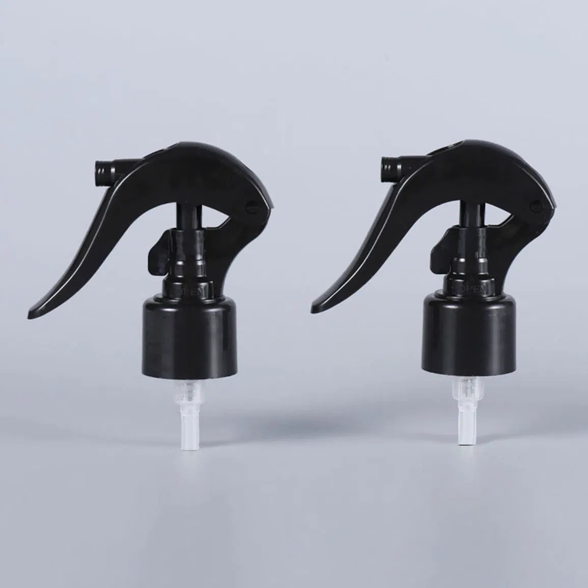 Plastic Mini Trigger Sprayer 20mm 24mm 28mm Transparent White Black Little Mouse Pump Dispenser