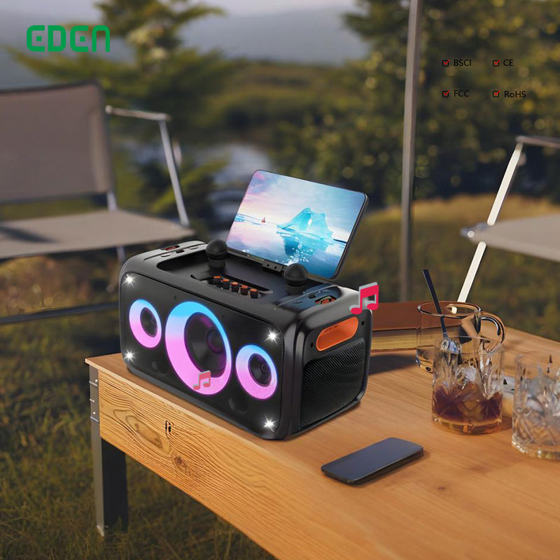 Parlantes Bluetooth Nuevos Modelos 13 Inches Bluetooth Wireless Speaker Karaoke Video Speaker with Display Screen