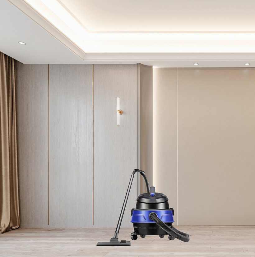 Plastic Tank Wet and Dry Vacuum Cleaner Home Use, Hotel Use
