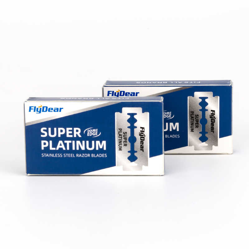 Customized OEM Safety Shaving Platinum Coated Disposable Double Edge Razor Blades