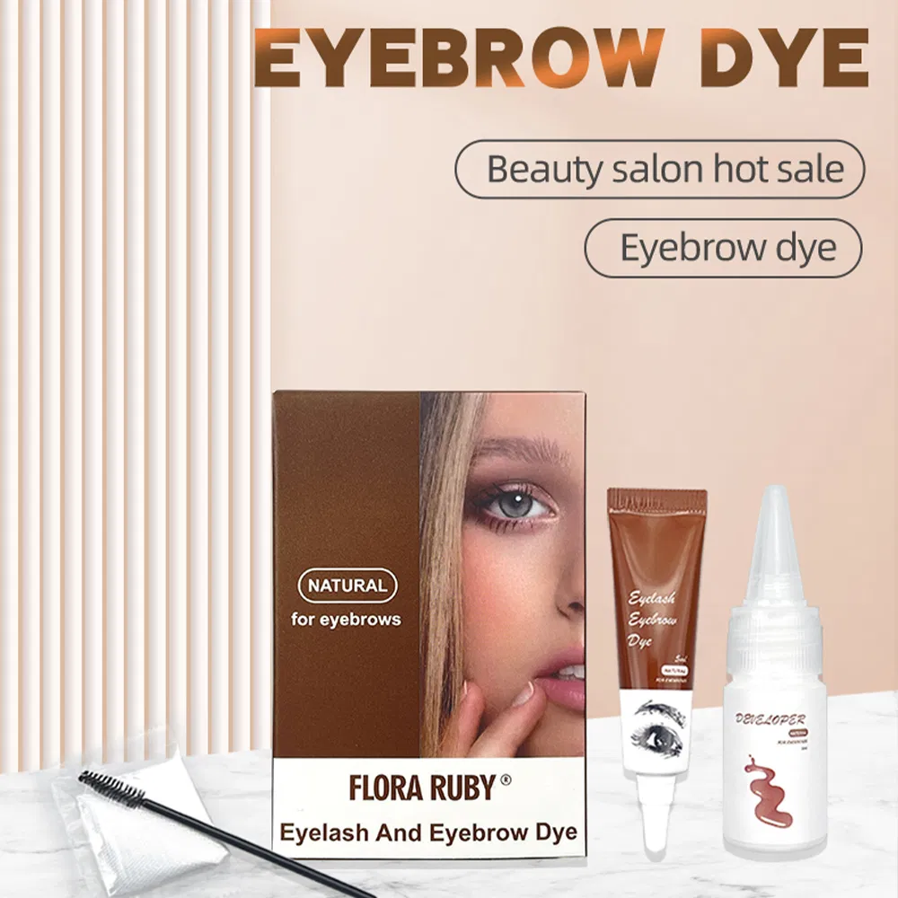 Online Wholesale in Stock Professional Tint Dye Cream Tintado De Cejas Brow Semi-Permanent Eyebrow Dyeing Cream Eyelash & Eyebrow Permanent Eyebrow Dye Kit
