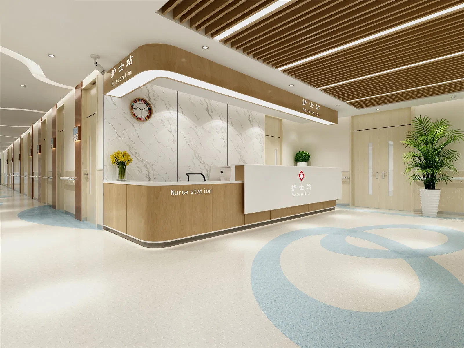 High-Quality WPC Hospital Doors for Secure Healthcare Facilities