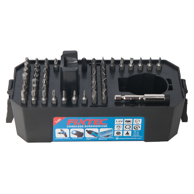 Fixtec 1300mAh Battery Lithium-Ion Electric Cordless Screwdriver Electric Mini Precision Screwdriver for Home Use