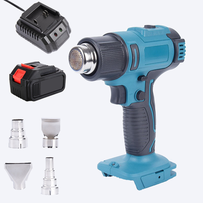 Rechargeable Two-Stage Adjustable Speed Lithium Battery Hot Air Gun
