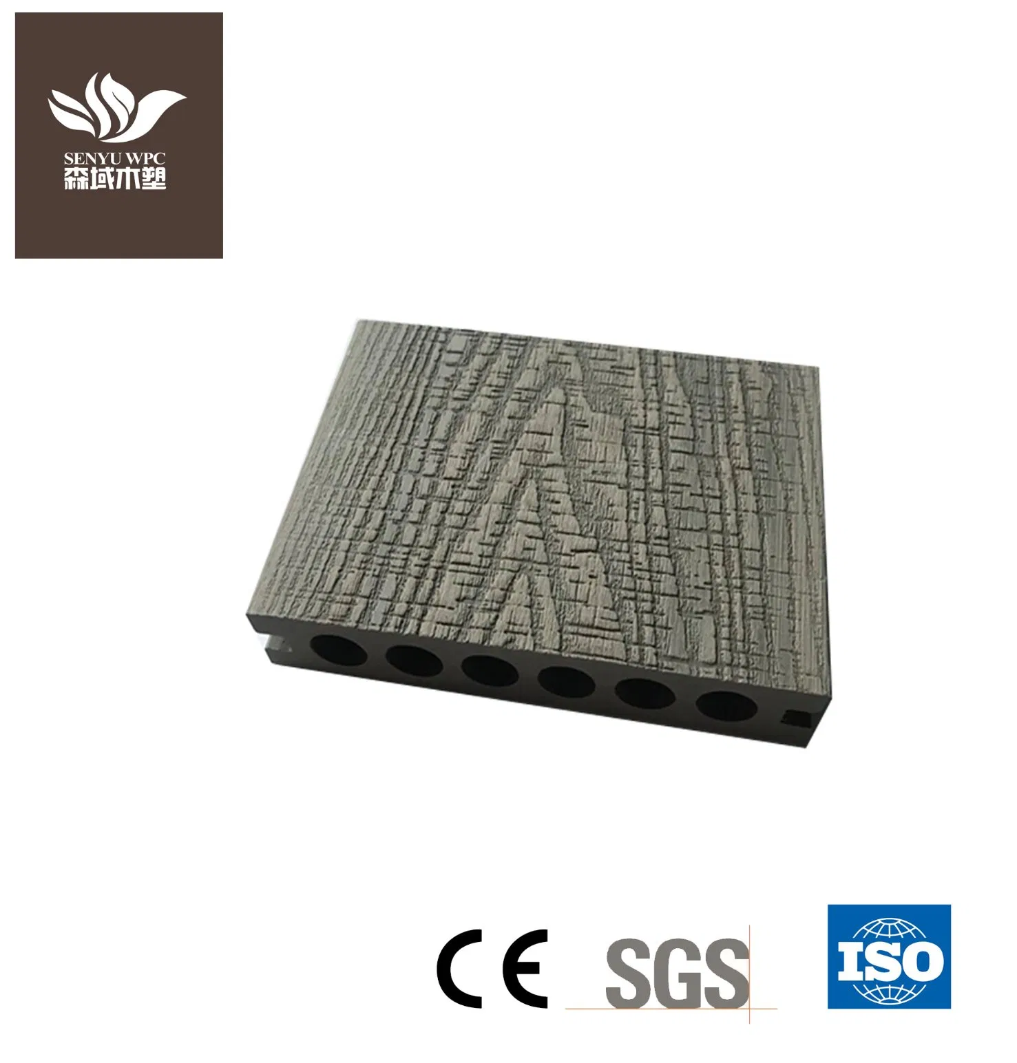 Доска WPC для террас и настилов с текстурой дерева