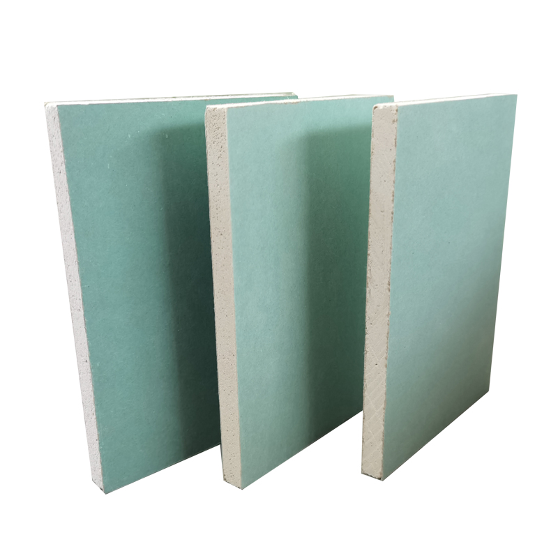 Green Moisture Proof Gypsum Material Board Plasterboard for Ceiling Decoration