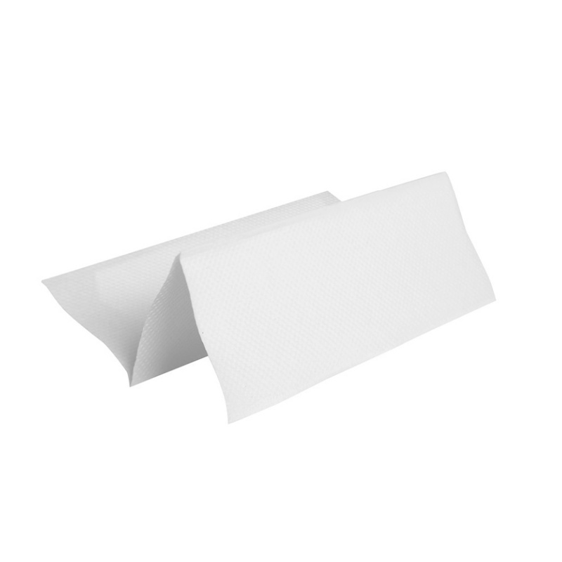 Bamboo Paper Towel Customizable White Bamboo Pulp Hand Towels Z Fold