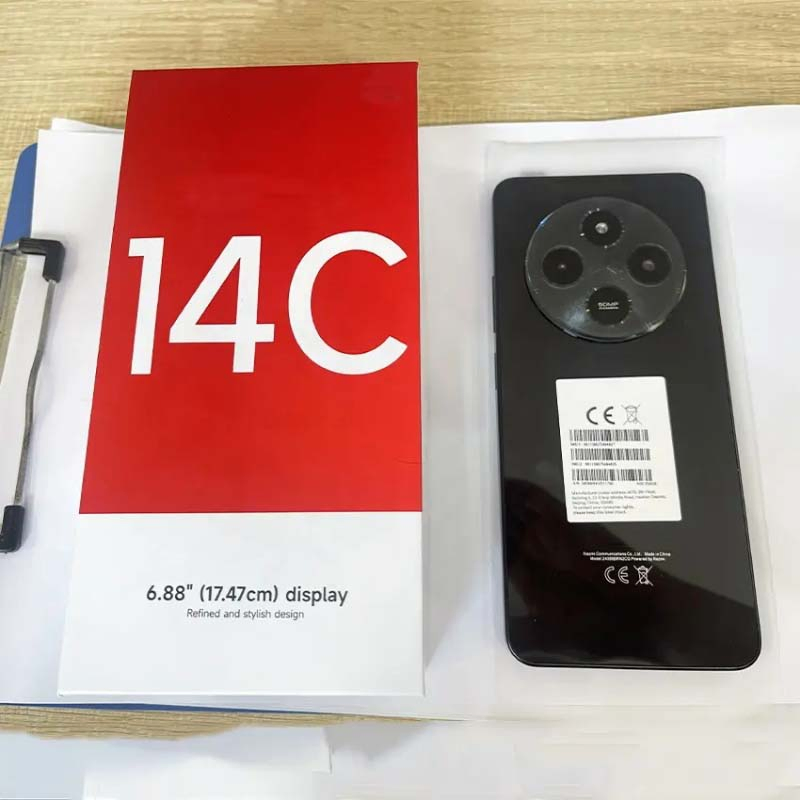 High Quality Original Mobile Phone Second-Hand Phone Smart Phone for 14c 6.88 Inches RAM6 128GB Smartphone