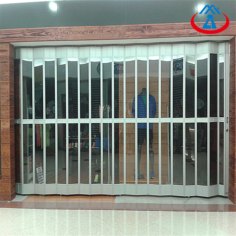 Commercial Transparent Waterproof Largest Foliding Polycarbonate Door with Cheap Price